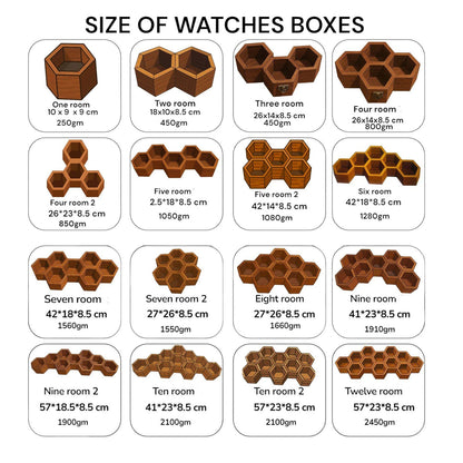 Handmade Vintage Wall Mounted Wooden Watch Box for Men & Women, Hanging Rosewood Watch Organizer, Wrist Watch Storage Case, Jewelry Holder