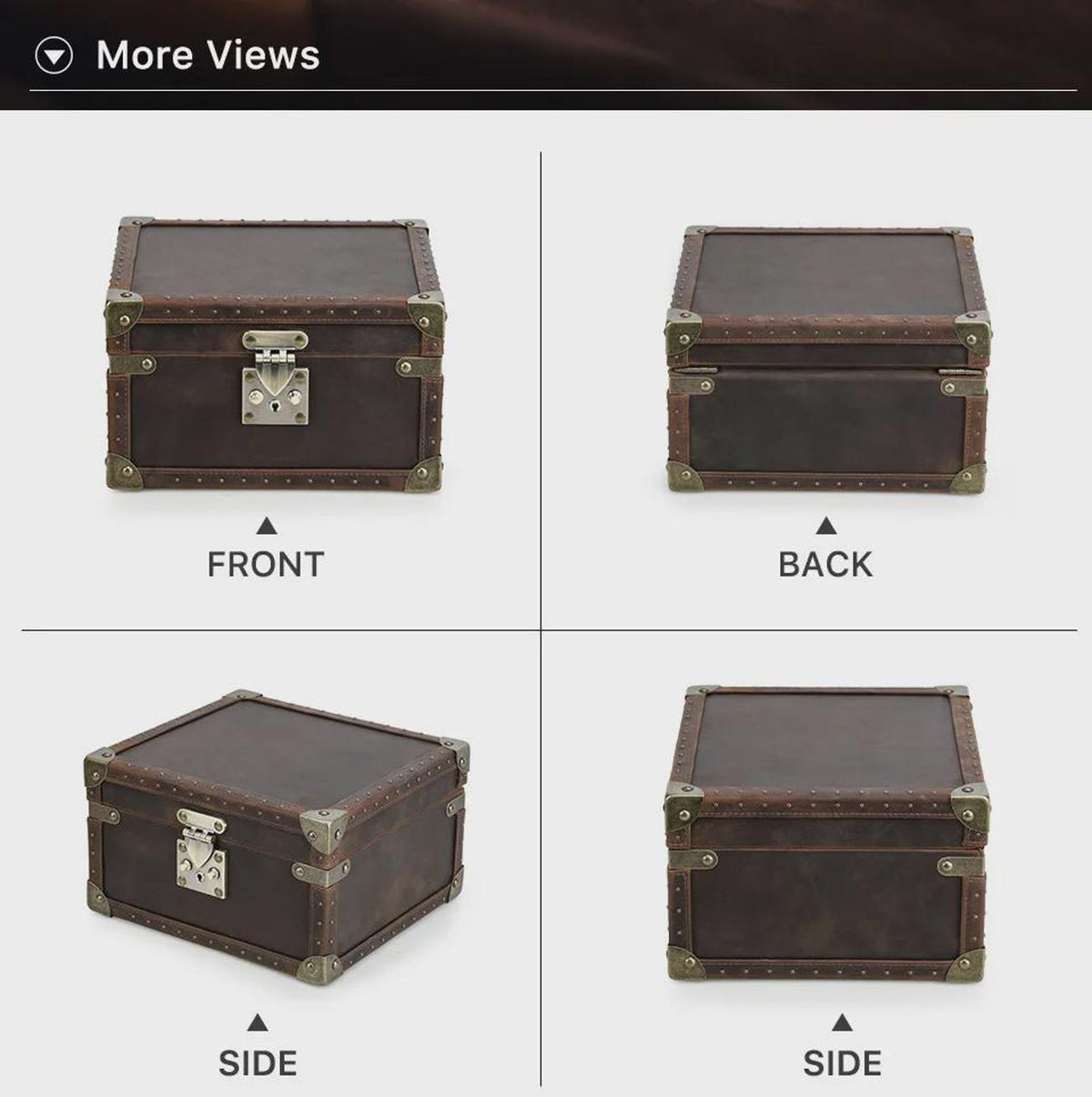 Lockable Leather Watch Box Organizer | Luxury Watch Collection Case for 6–10 Watches