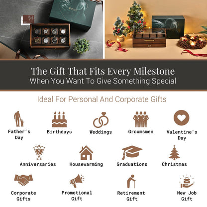 Engraved Wooden Watch Box Personalized Soon to be Married Custom Men’s Organizer Luxury Engraved Anniversary Present Groom Gift from Bride