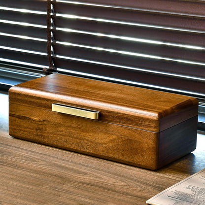 Custom Engraved Watch Box Luxury Wooden Gift Organizer with Velvet Lined Display for Men Birthday Anniversary or Celebration Gifts