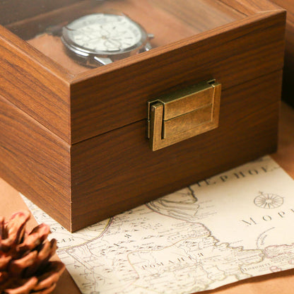 Personalized Watch Box, Engraved Watch Case,The Perfect Gift for Him，Gift for Husband，Customize Your Personalized Word On Your Watch Box