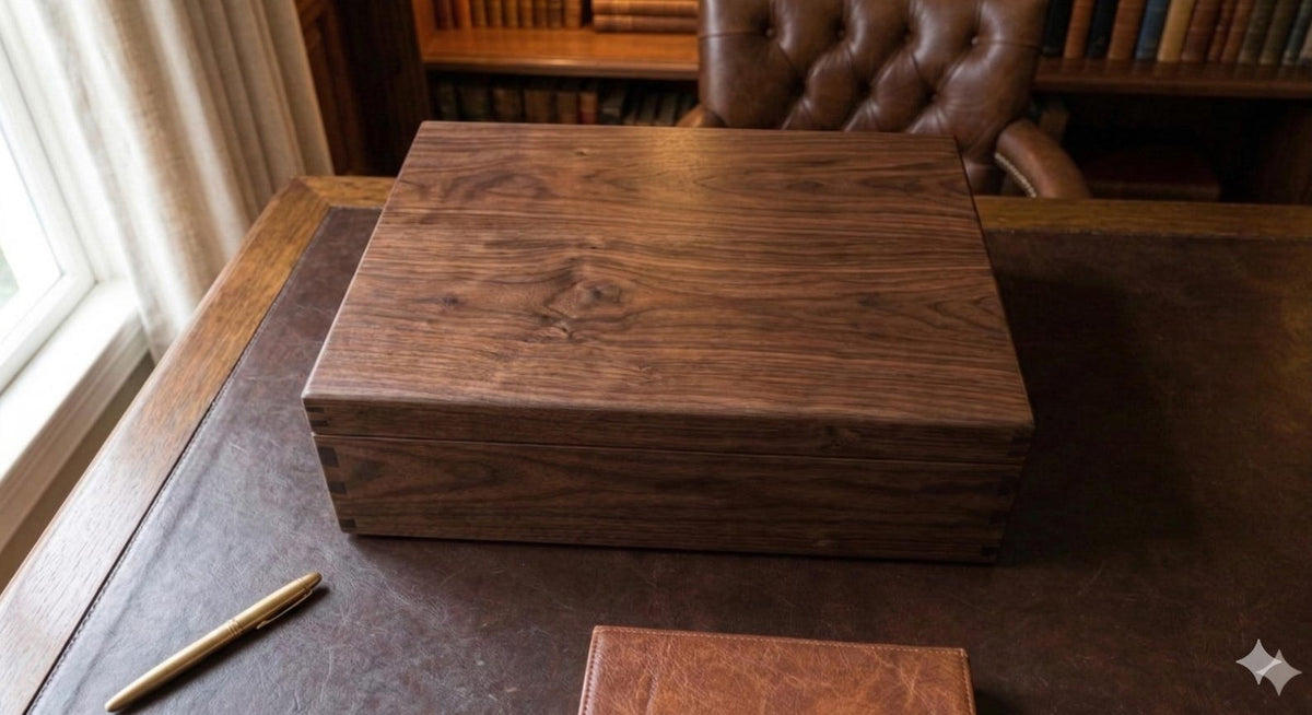 ChronoKeeper’s Rosewood Vault – Enchanted Watch Display Chest