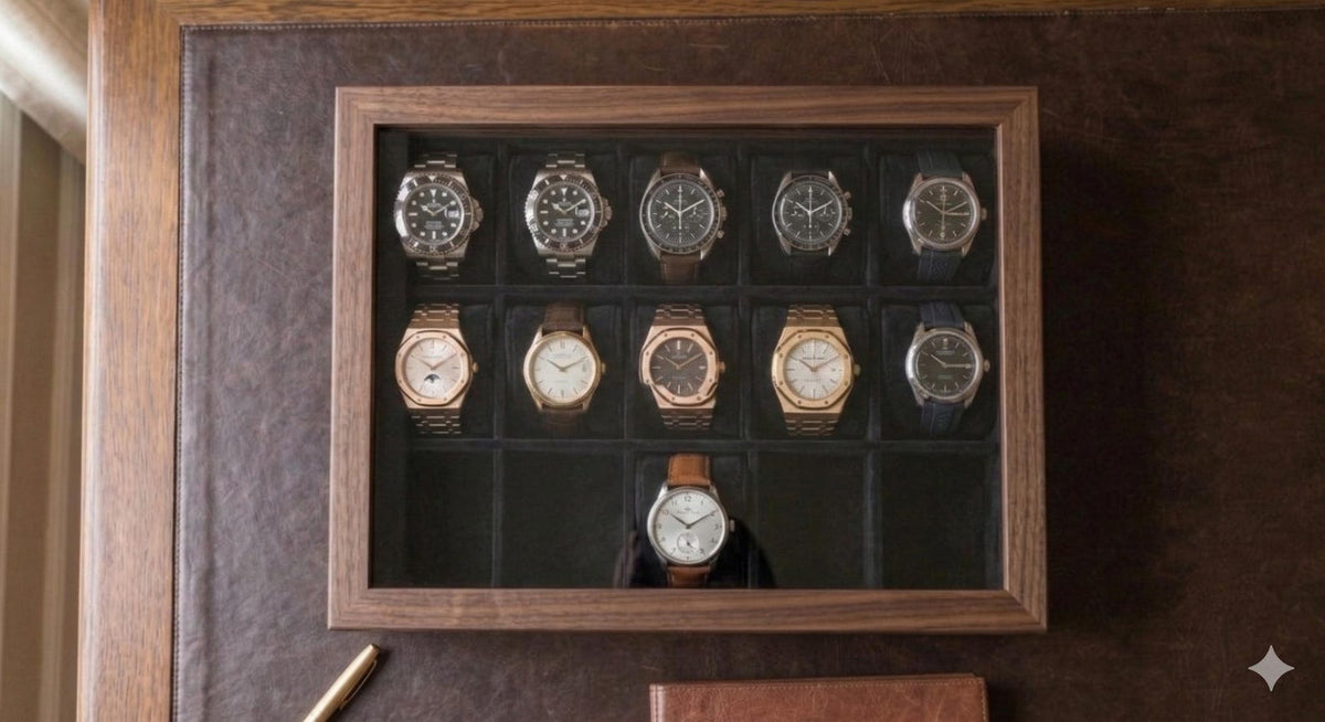 ChronoKeeper’s Rosewood Vault – Enchanted Watch Display Chest