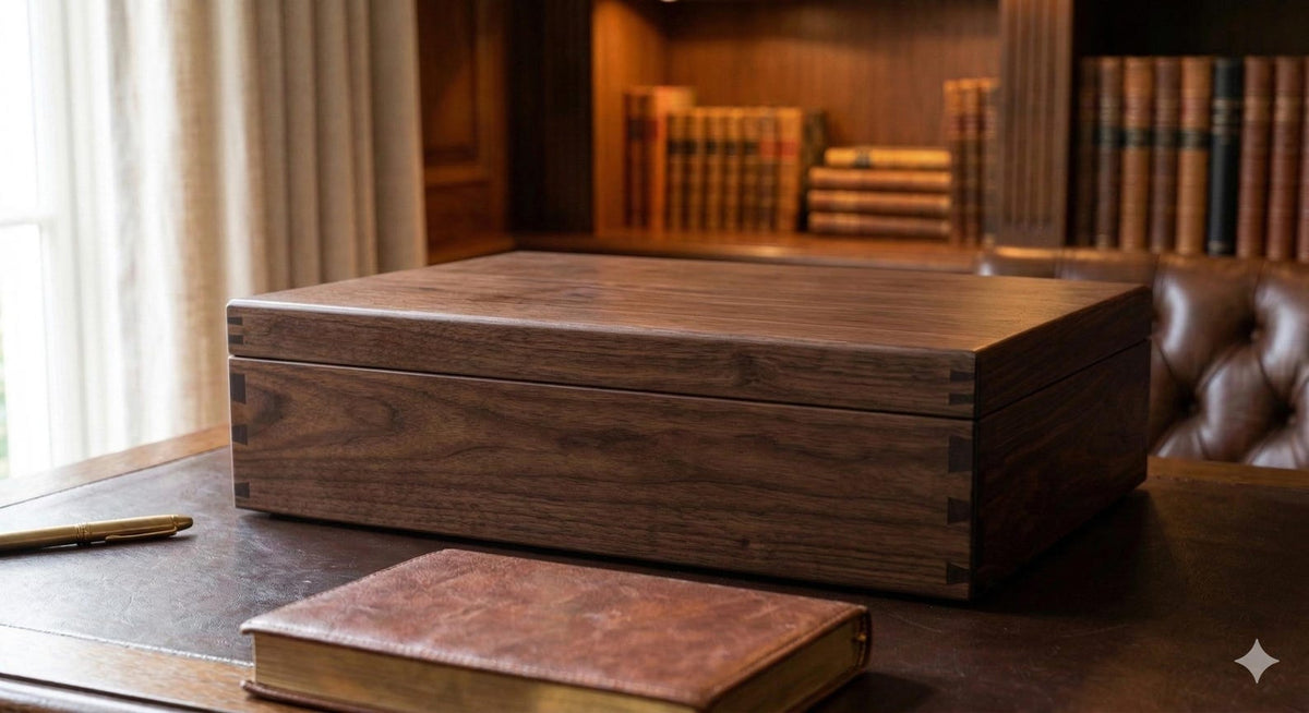 ChronoKeeper’s Rosewood Vault – Enchanted Watch Display Chest