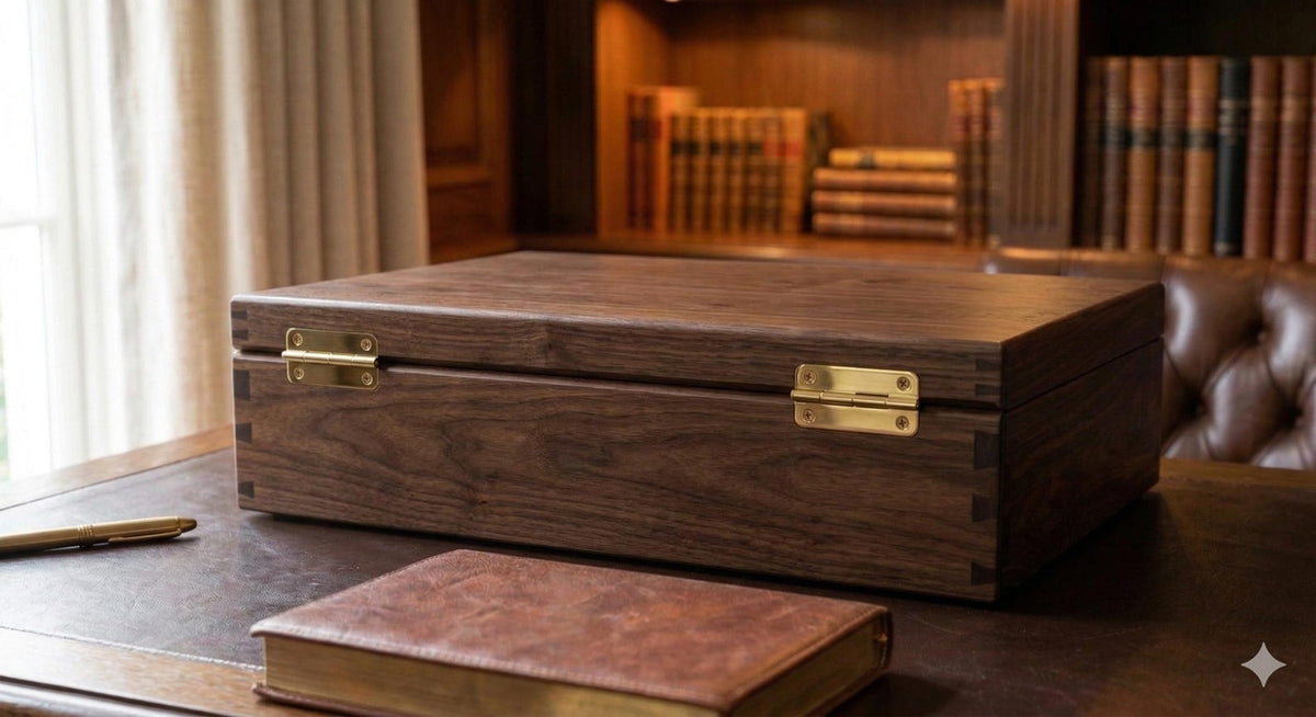 ChronoKeeper’s Rosewood Vault – Enchanted Watch Display Chest