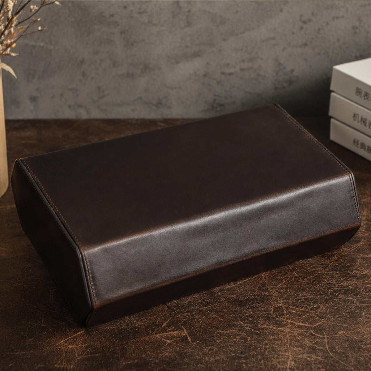 Handmade Leather Watch Box, Custom 8 Watches Storage Case, Watch Organizer Men Jewelry Box, Watch Display Case, Watch Accessories Gift