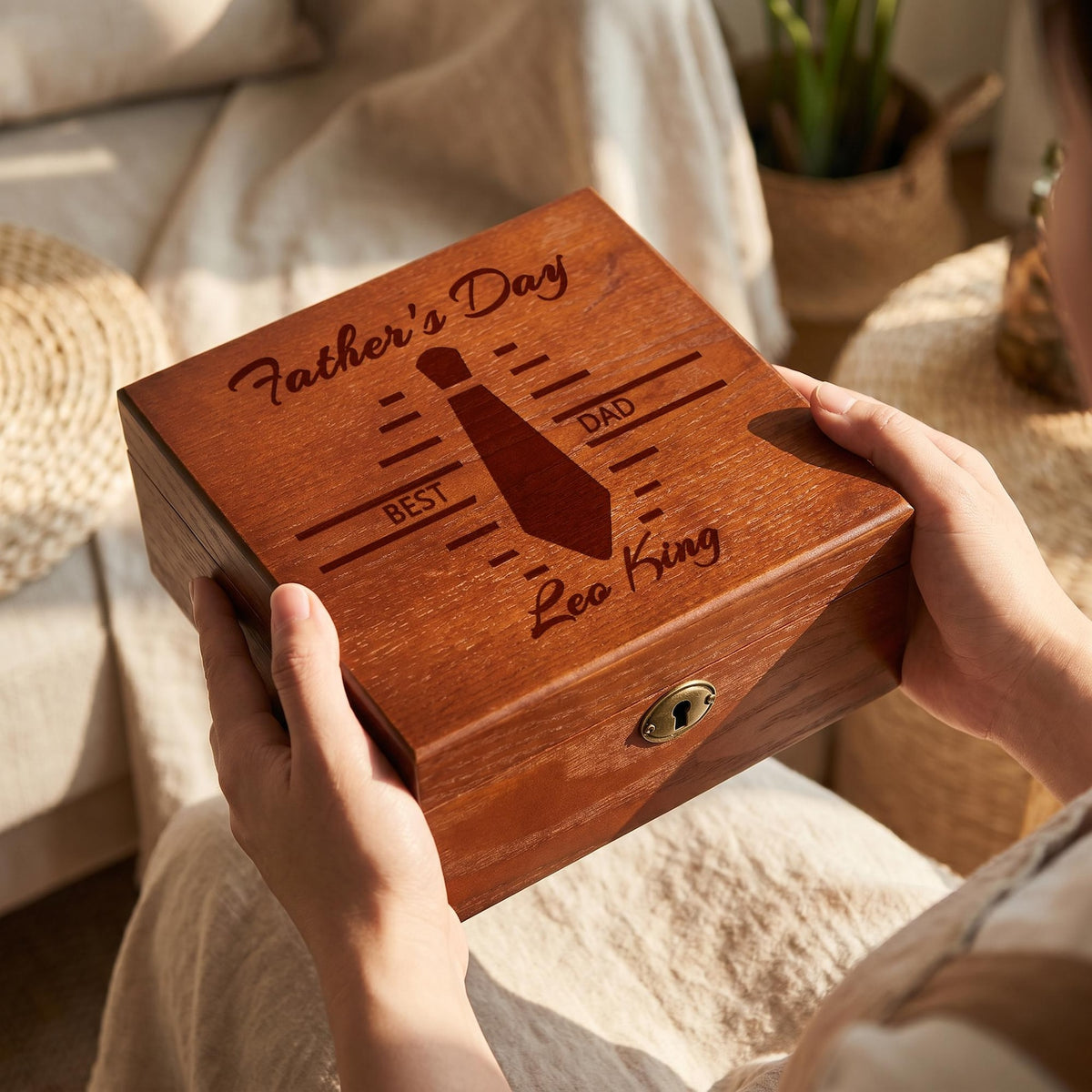 Custom Watch Box For Men, Personalized Wooden Watch Storage Case, Anniversary Gift For Him, Husband Gift, Groomsman Gift Box