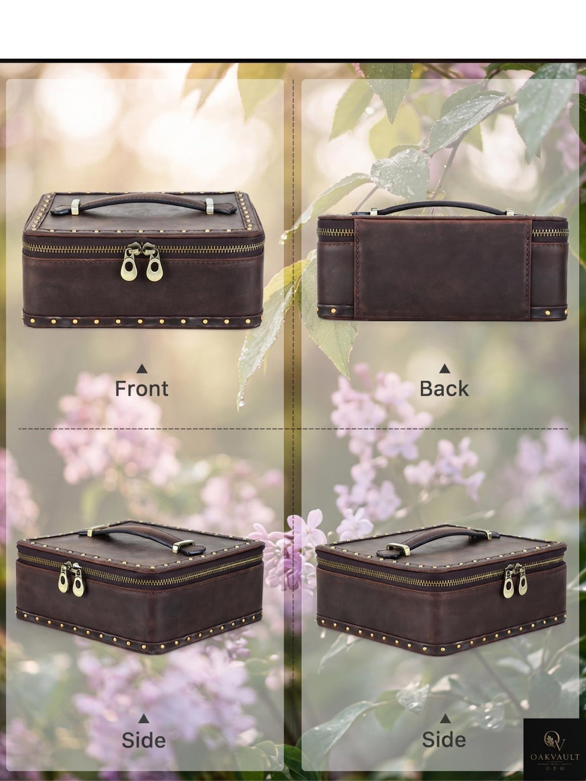 Vintage Travel Jewelry & Watch Organizer Case