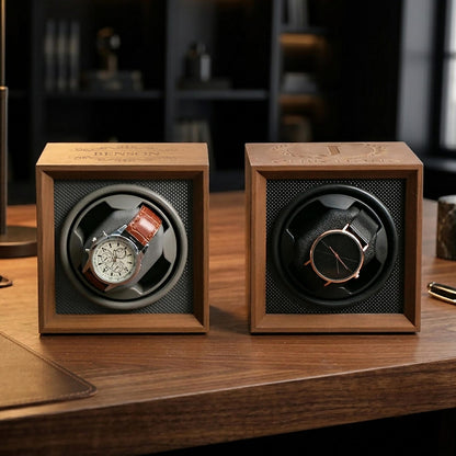 Personalized Watch Winder | Engraved Automatic Watch holder | Watch Box Gift for Watch Lover | Watch Storage Gift | Anniversary gift