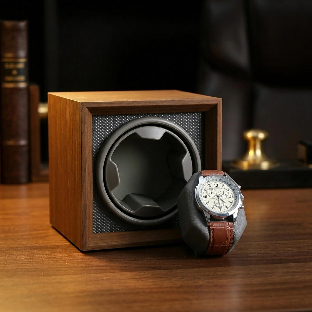 Personalized Watch Winder | Engraved Automatic Watch holder | Watch Box Gift for Watch Lover | Watch Storage Gift | Anniversary gift