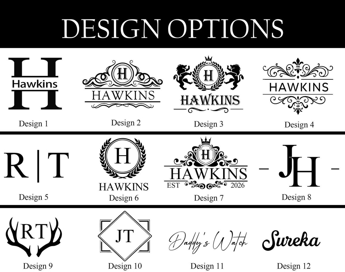 Custom Engraved Watch Box, Personalized Watch Case, Men watch jewelry box, Gifts for husband, Birthday / Anniversary Gifts for Men