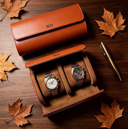 Personalized Leather Watch Box, Custom Leather Watch Case, Wedding groomsmen gifts, Custom watch storage, Watch travel case, Gift for Him
