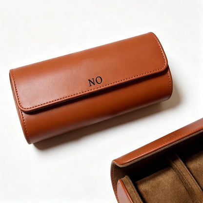 Personalized Leather Watch Box, Custom Leather Watch Case, Wedding groomsmen gifts, Custom watch storage, Watch travel case, Gift for Him