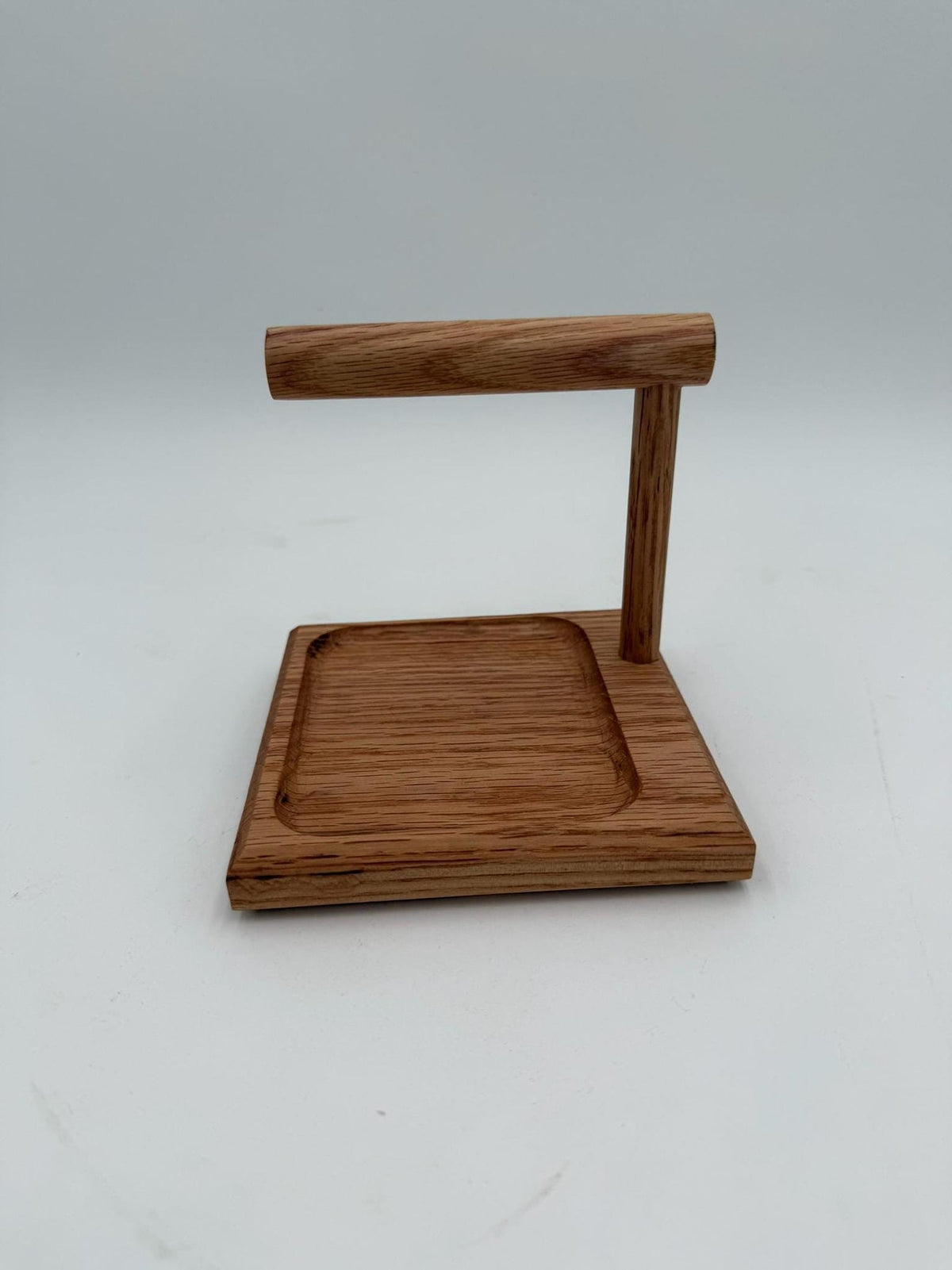 Walnut Valet, Solid Hardwood Tray With Watch Holder And Bracelet Bar