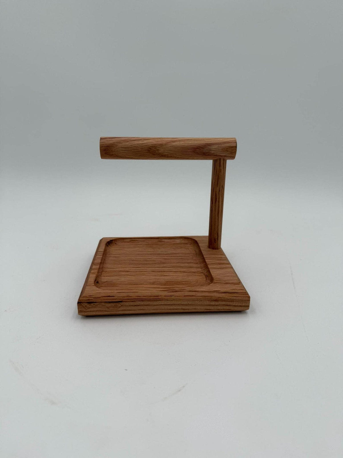 Walnut Valet, Solid Hardwood Tray With Watch Holder And Bracelet Bar