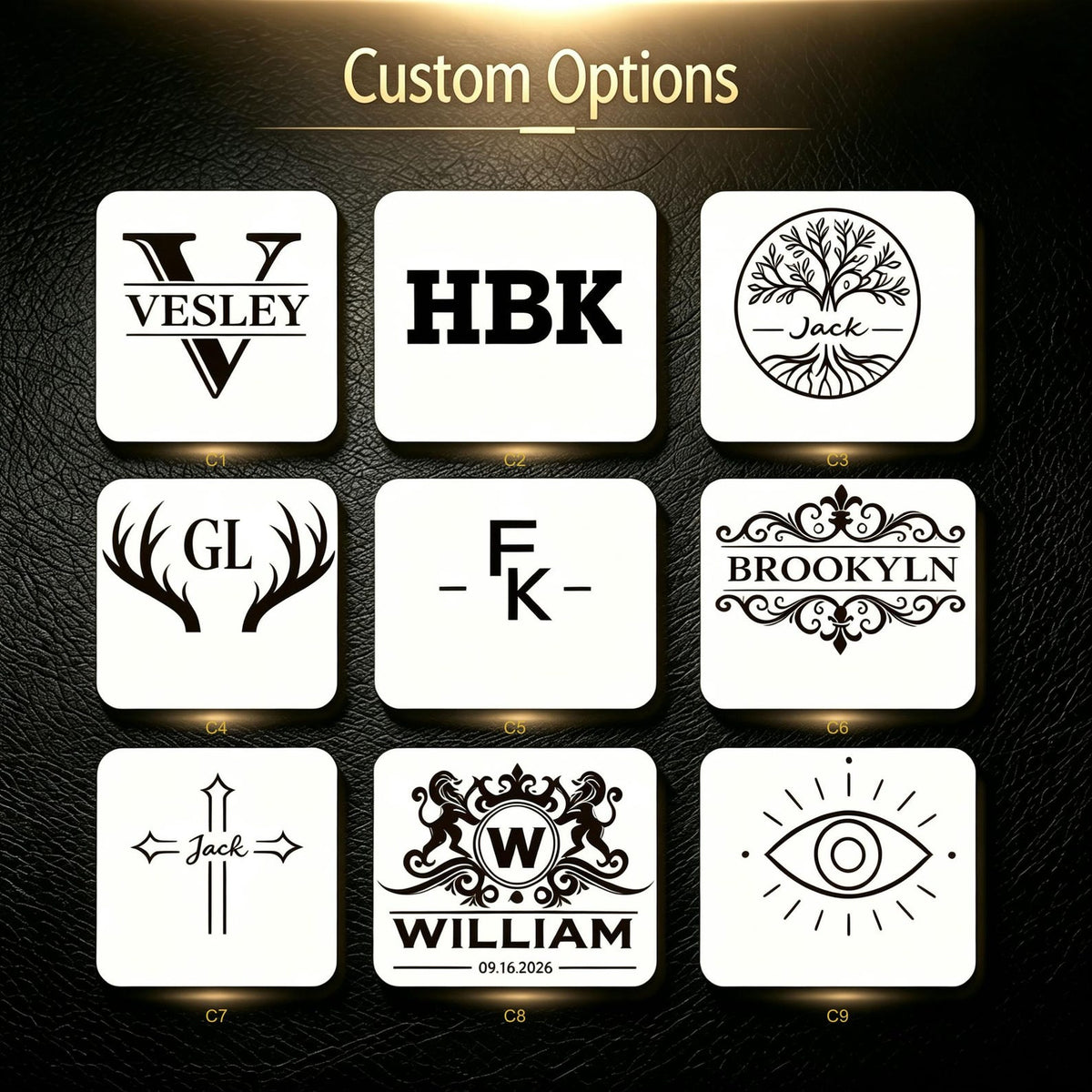 Personalized Wooden Watch Box, Engraved Name, Velvet Interior (1-10 Watches)