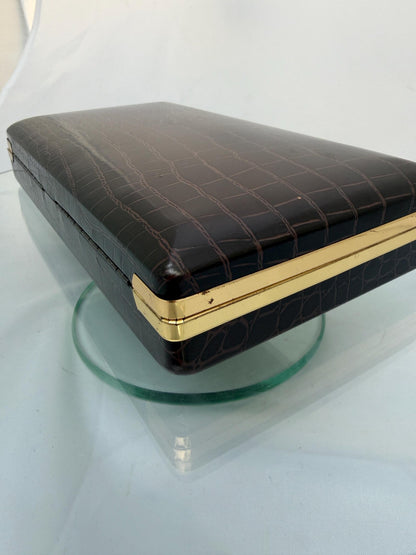 Vintage Man's MCM Jewelry Tia Clip Culfflink Watch Box .