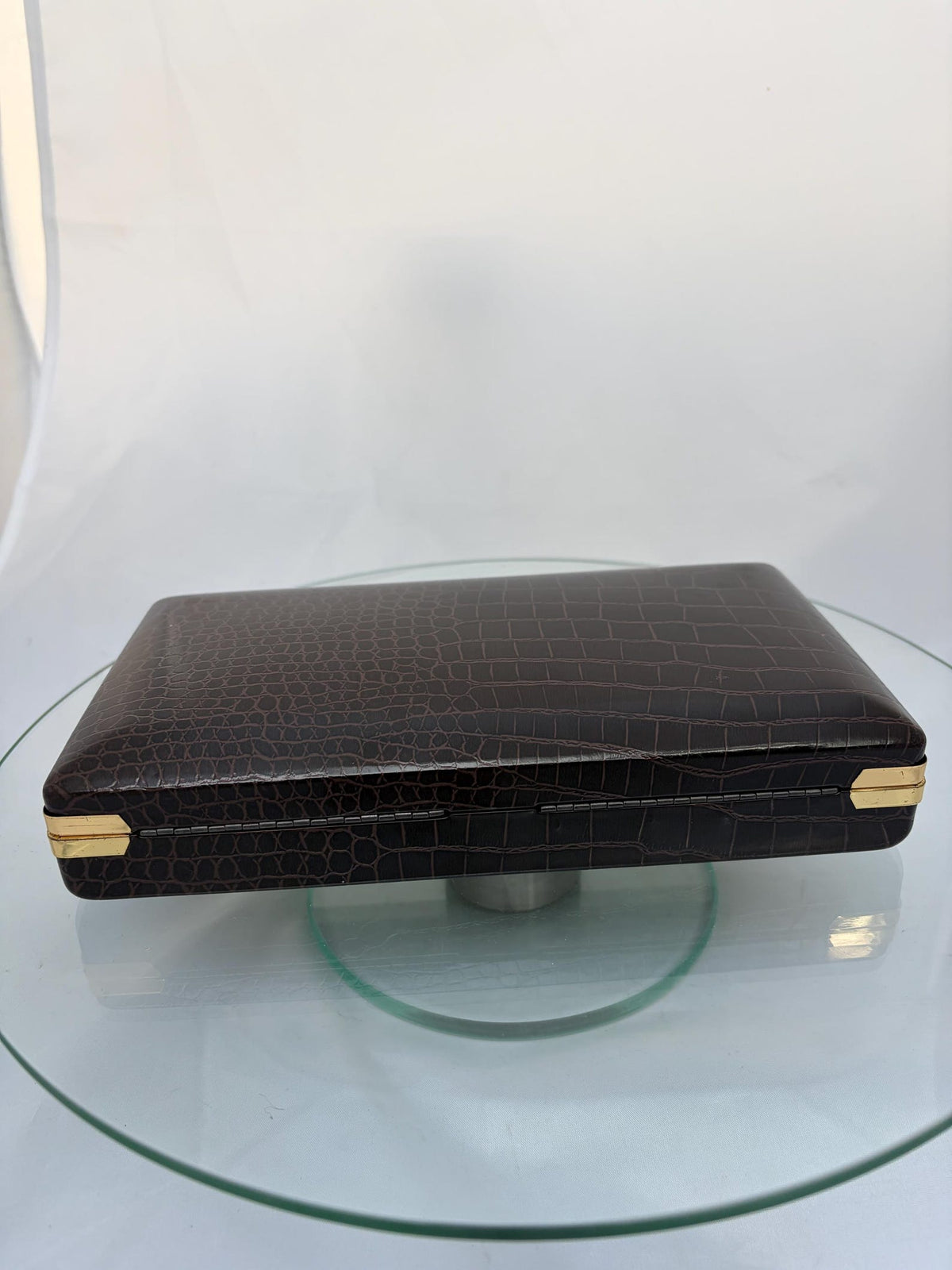 Vintage Man's MCM Jewelry Tia Clip Culfflink Watch Box .
