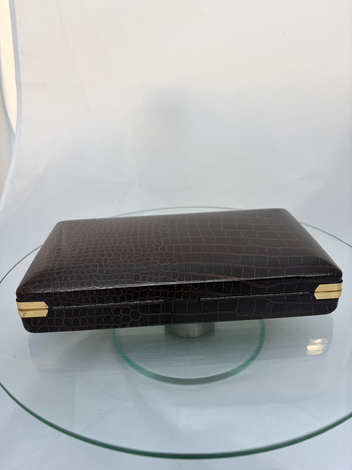 Vintage Man's MCM Jewelry Tia Clip Culfflink Watch Box .