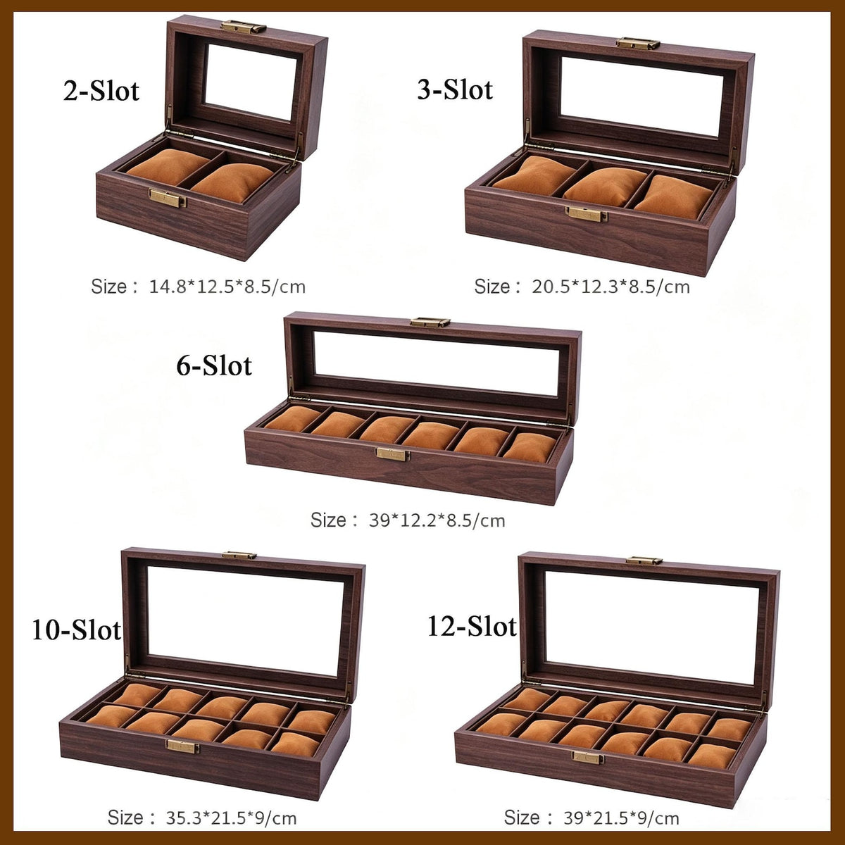 Custom Engraved Watch Box, Personalized Wooden Watch Storage Case, Christmas Gift For Men