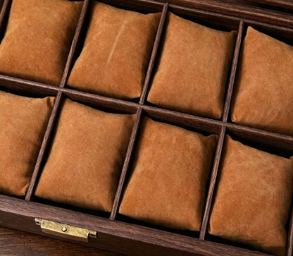 Custom Engraved Watch Box, Personalized Wooden Watch Storage Case, Christmas Gift For Men